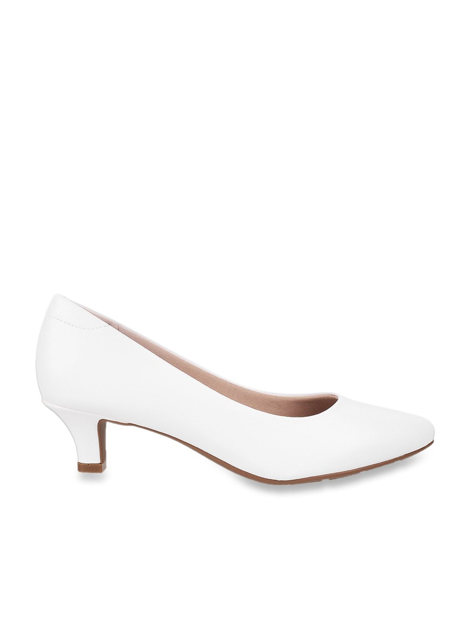 Flat N Heels Women's Pink Stiletto Pumps