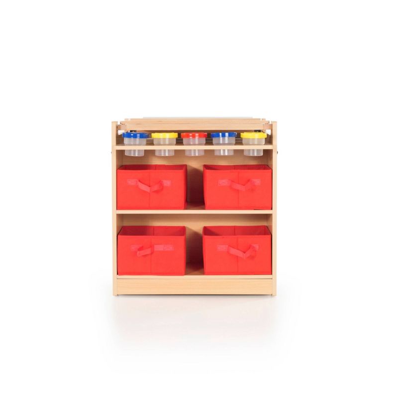 Kids' Desk to Easel Art Cart - Guidecraft