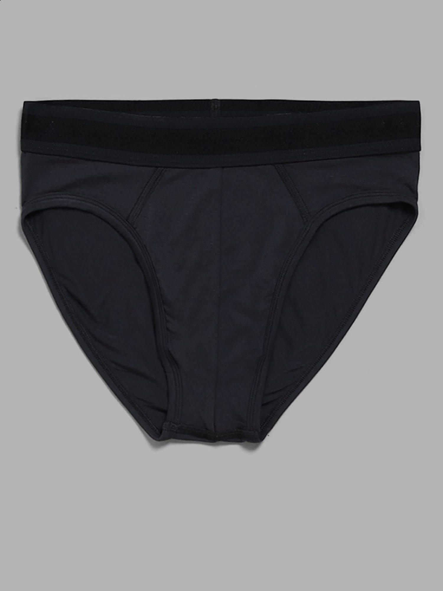 WES Lounge by Westside Grey & Green Briefs - Pack of 2