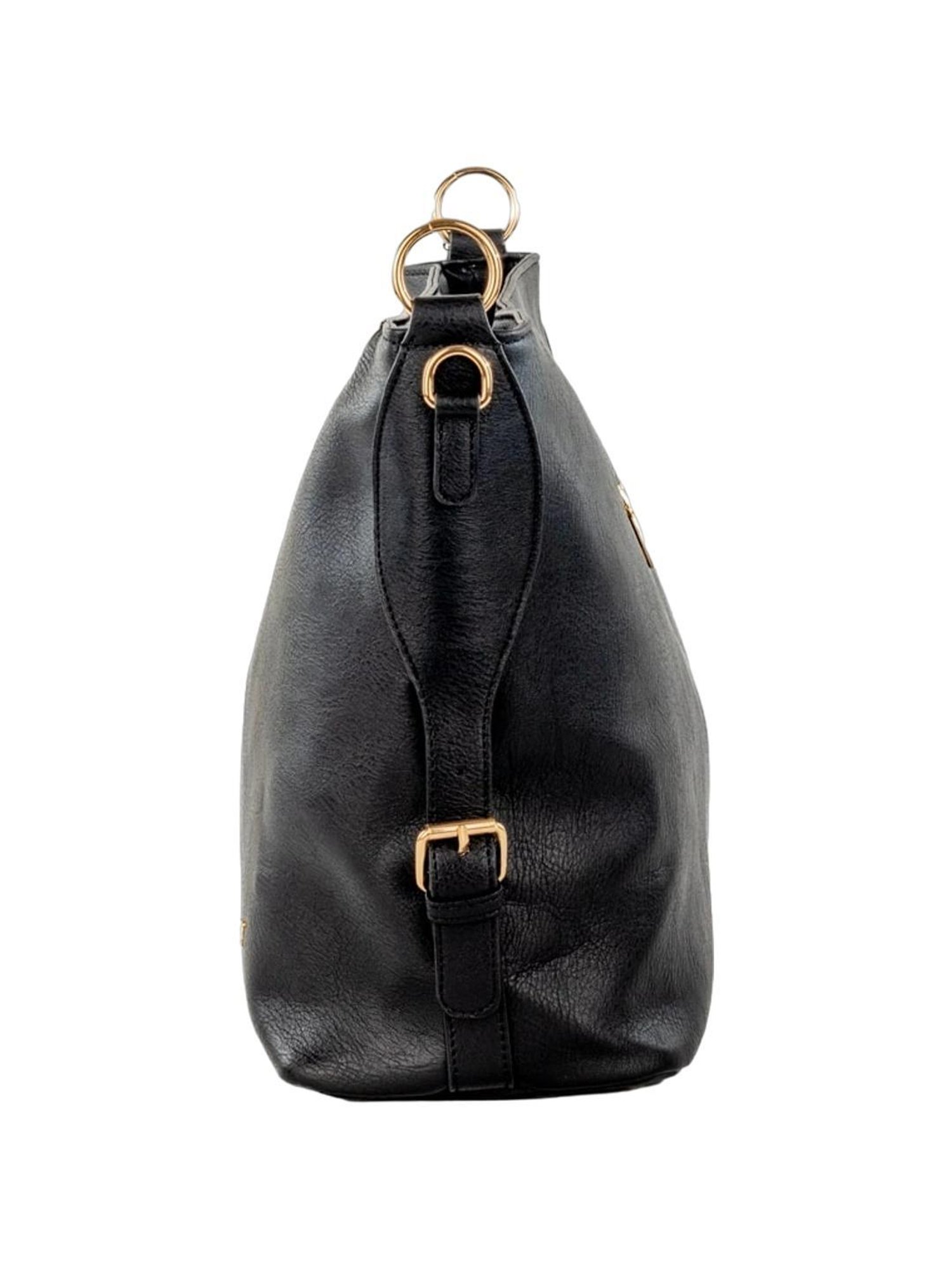 BULCHEE Black Solid Sling Handbag