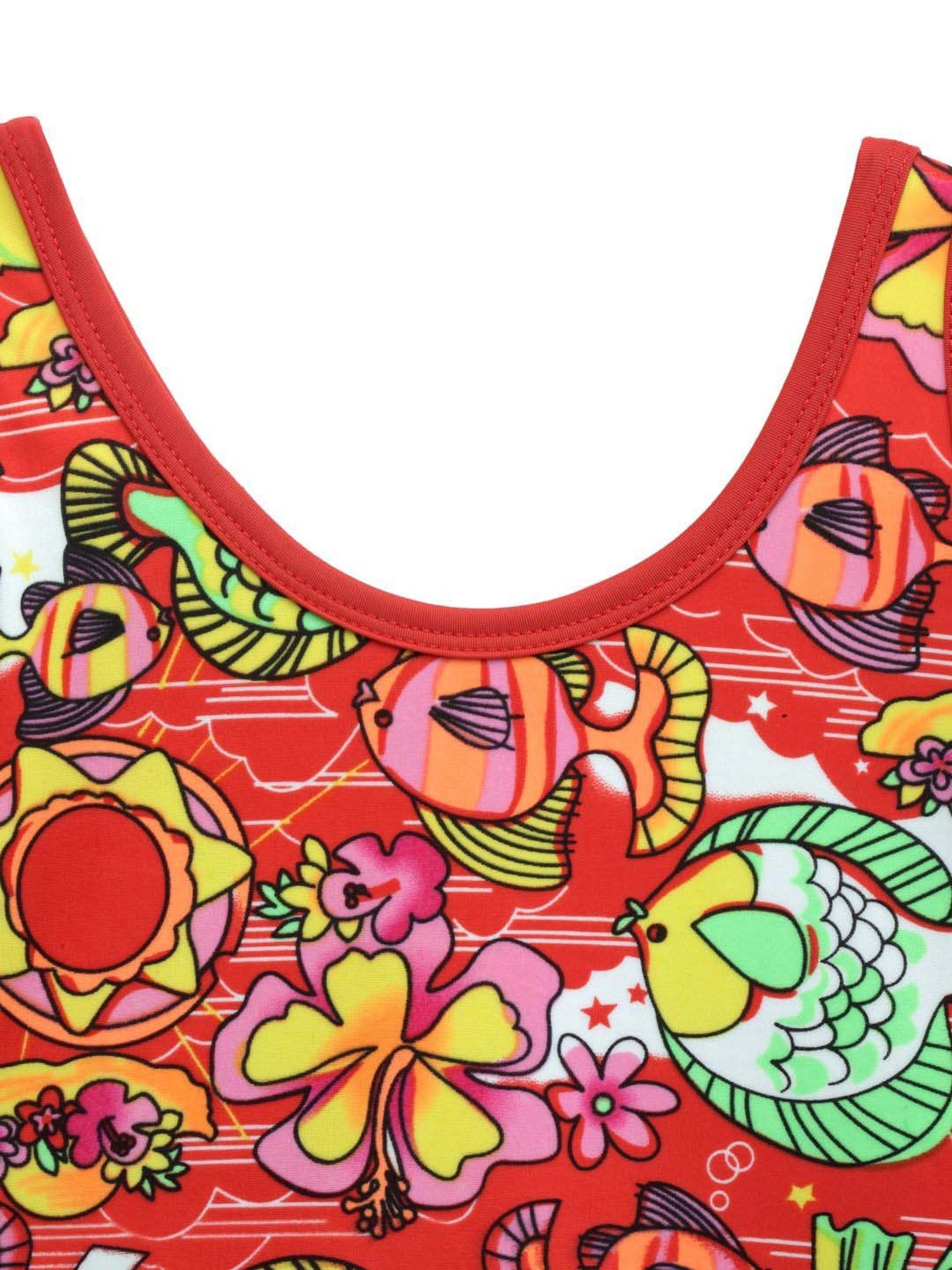 IO Kids Multicolor Printed Maillot