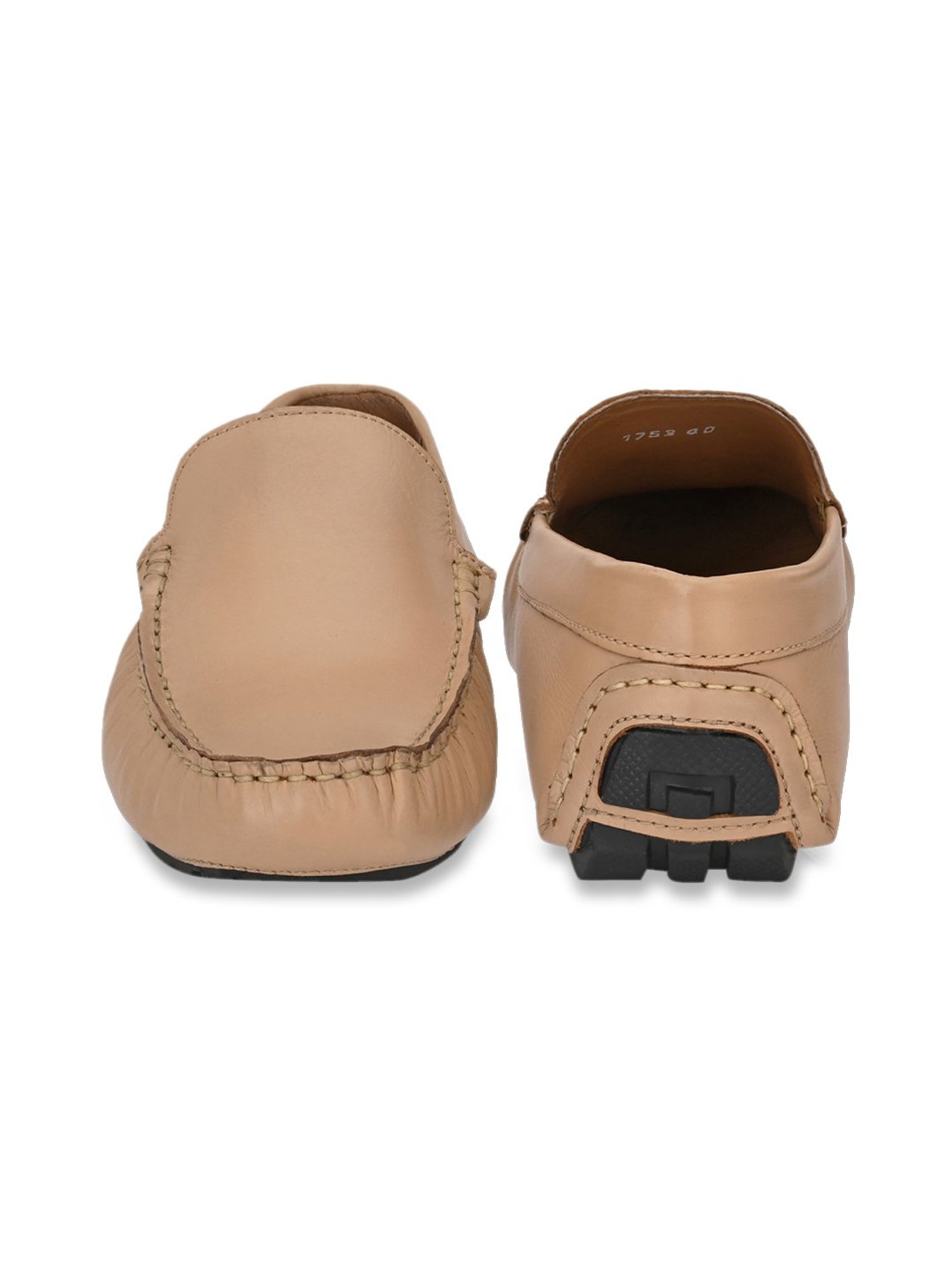 Delize Men's Beige Casual Loafers