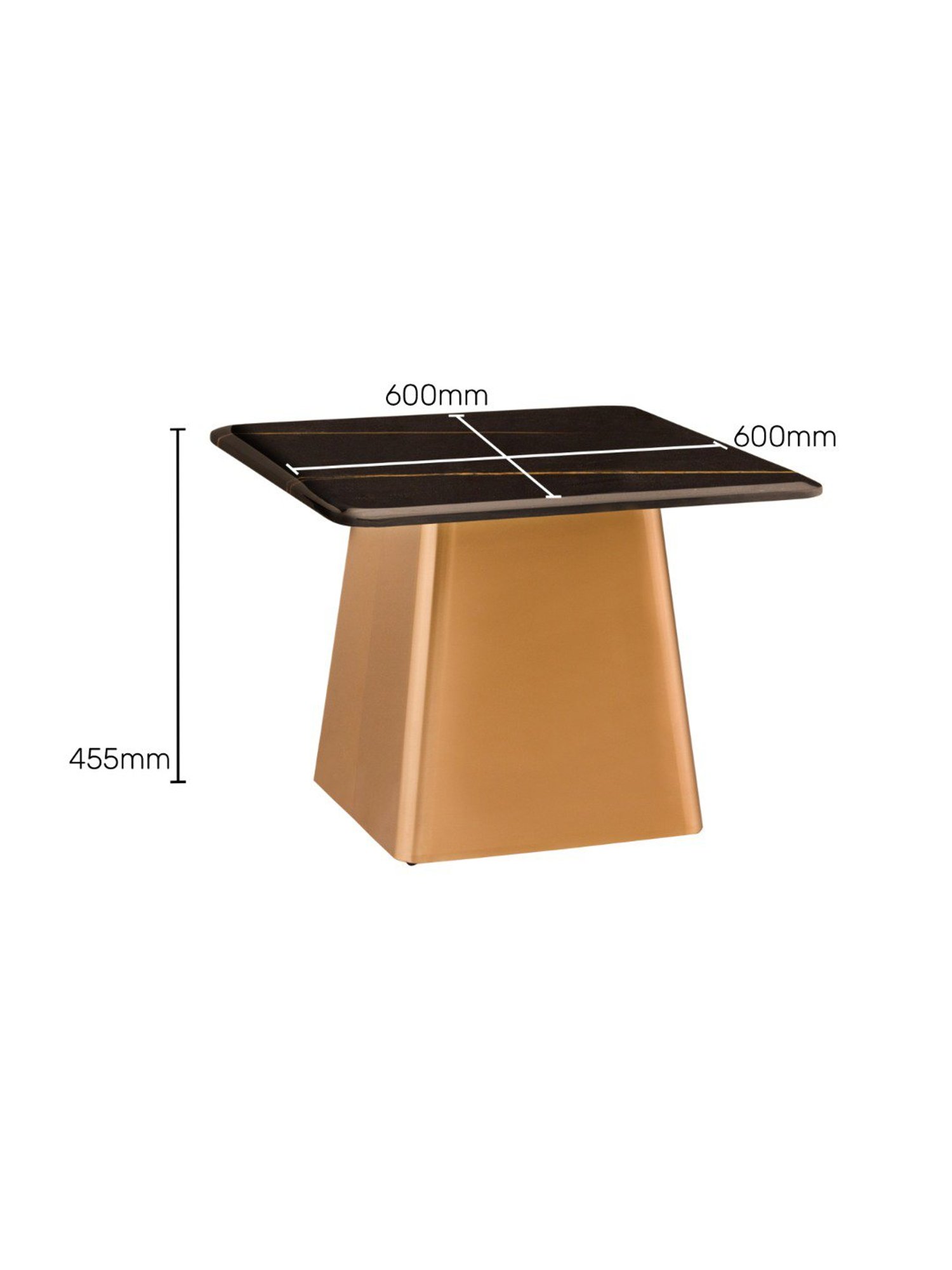 Artisans Rose Vote Hand-painted Multicolor Iron Ballot Box