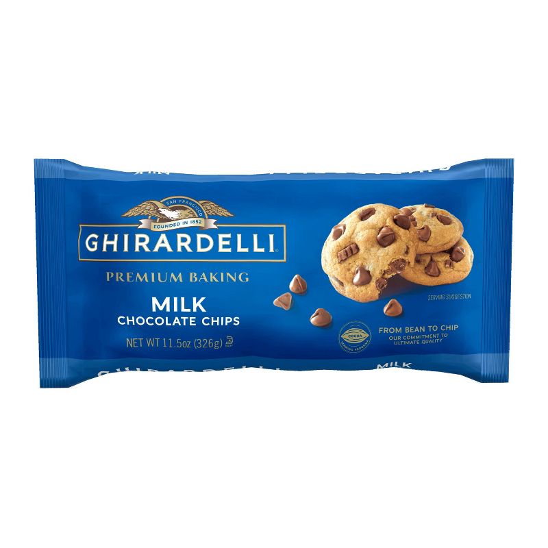 Ghirardelli Milk Chocolate Premium Baking Chips - 11.5oz