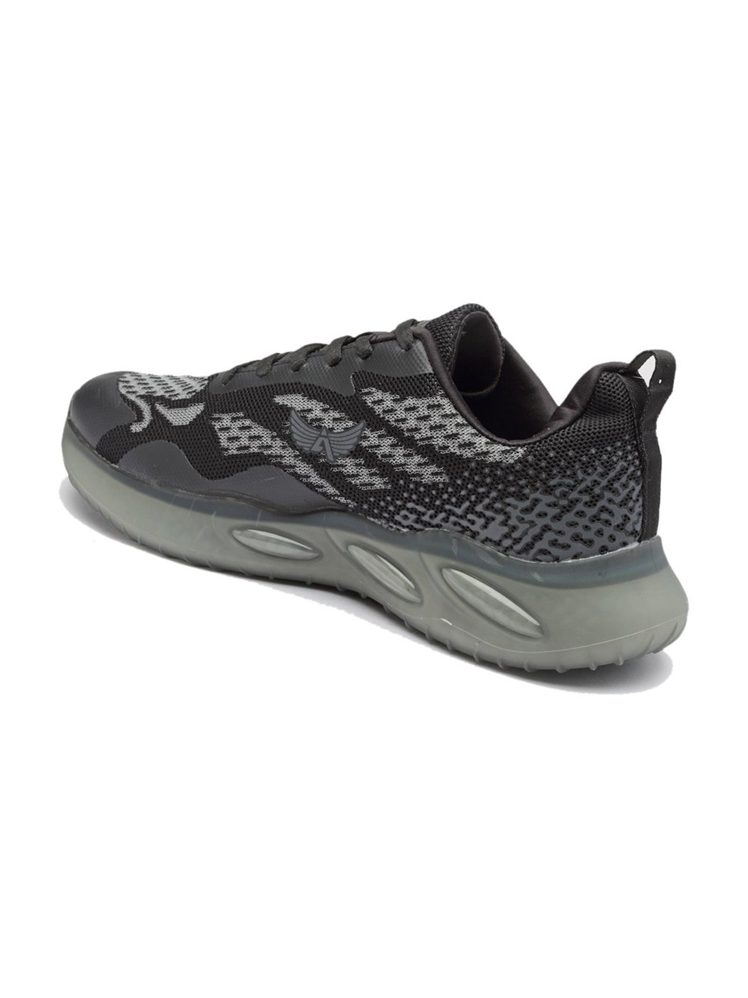 Action Men's Black Running Shoes