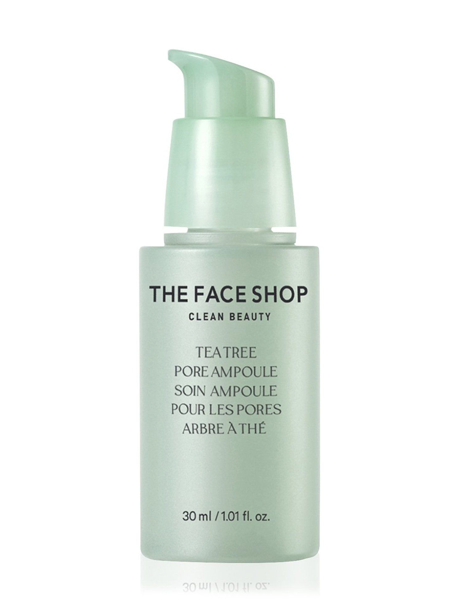 The Face Shop Tea Tree Pore Ampoule with AHA, IP-BHA & Hyaluronic Acid for Oily & Acne Skin - 30 ml