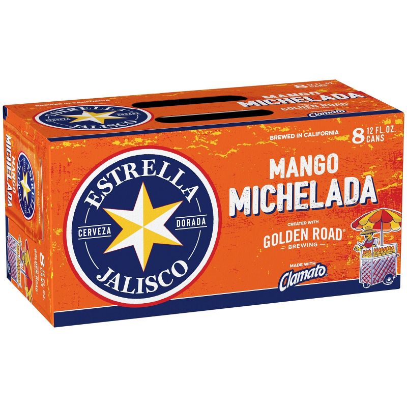 Golden Road Estrella Jalisco Mango Michelada Beer - 8pk/12 fl oz Cans