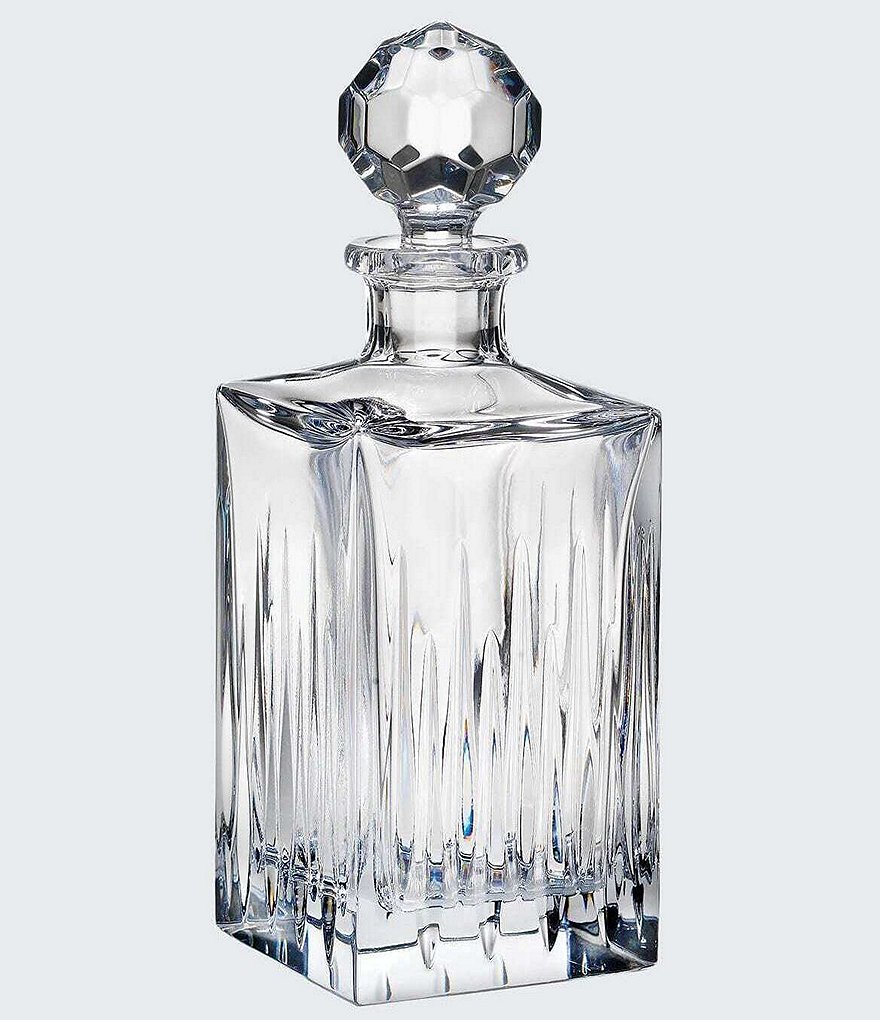 Reed & Barton Soho Crystal Square Decanter