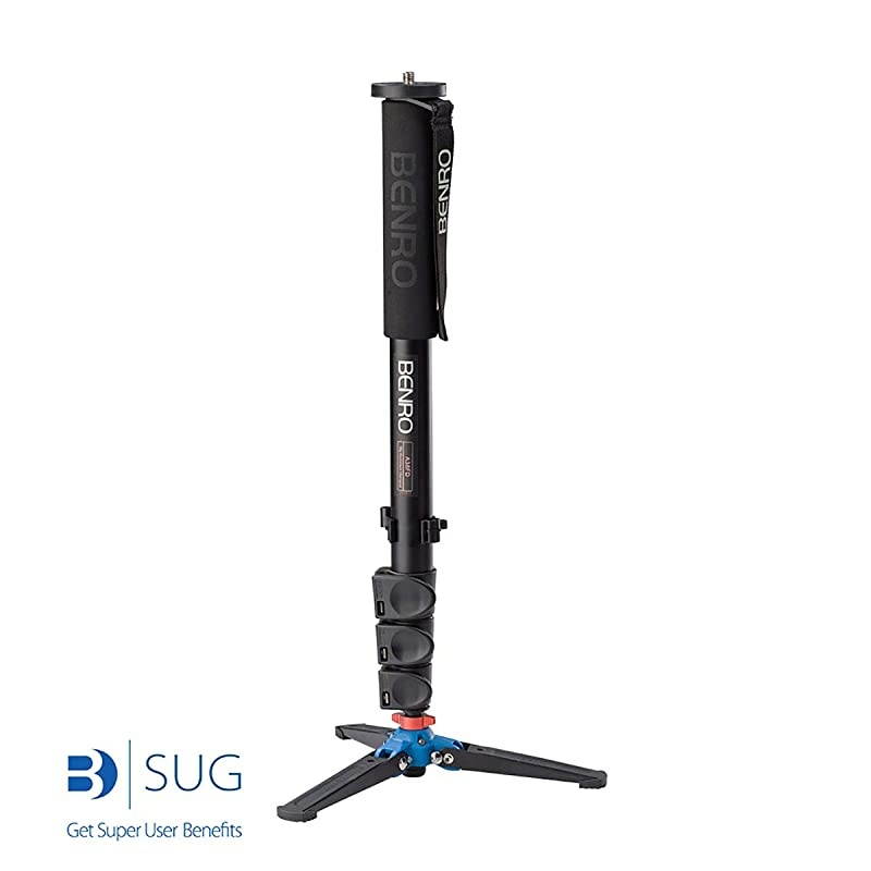 Aluminum 3 Series Flip-Lock Monopod w/ 3-Foot Articulating Base (A38FD)