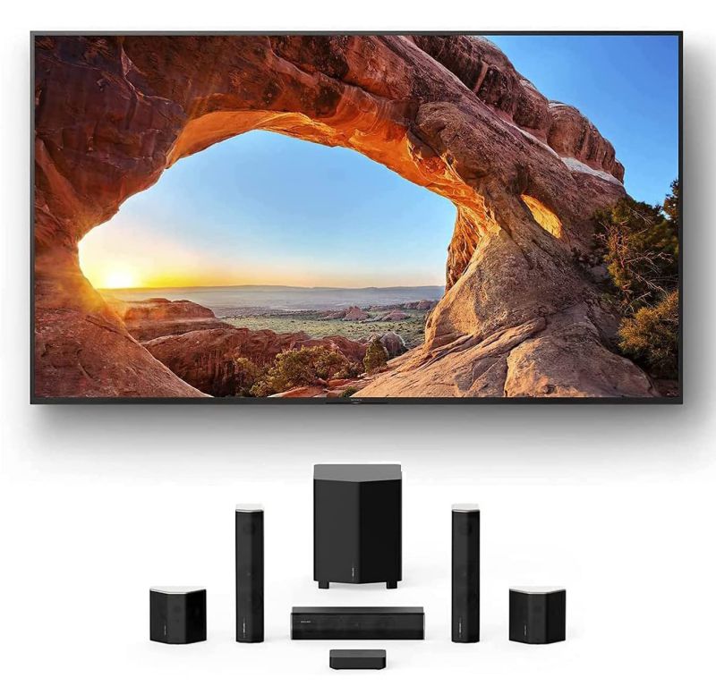 Samsung UN50TU8000 50" Crystal 8 Series 4K Ultra High Definition Smart TV with a Samsung HW-Q67CT 7.1CH Soundbar with Acoustic Beam and Wireless Rear Kit (2020)
