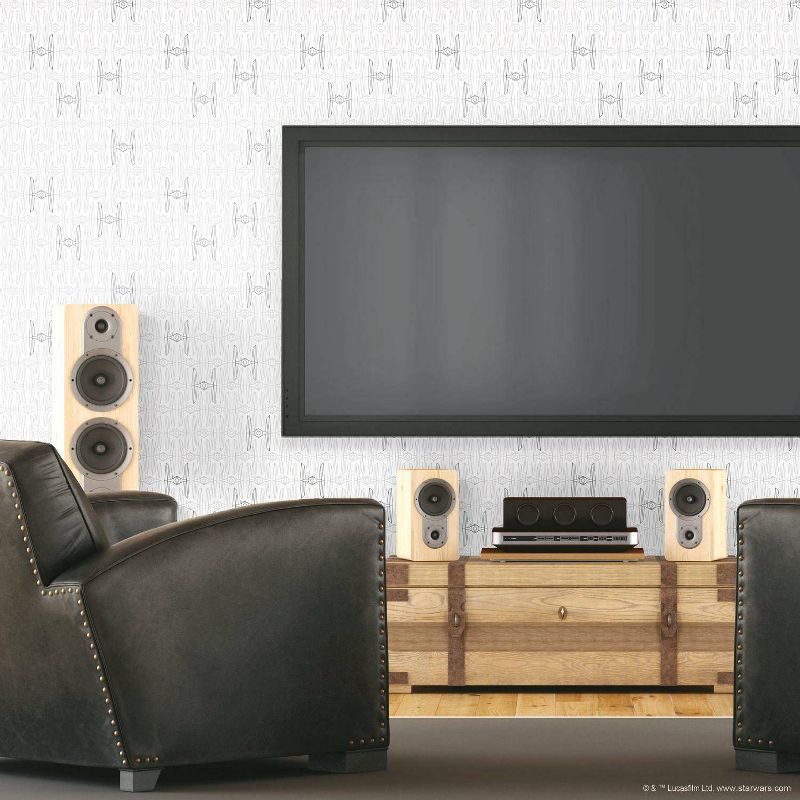 Star Wars Tie Fighter Peel and Stick Wallpaper - RoomMates