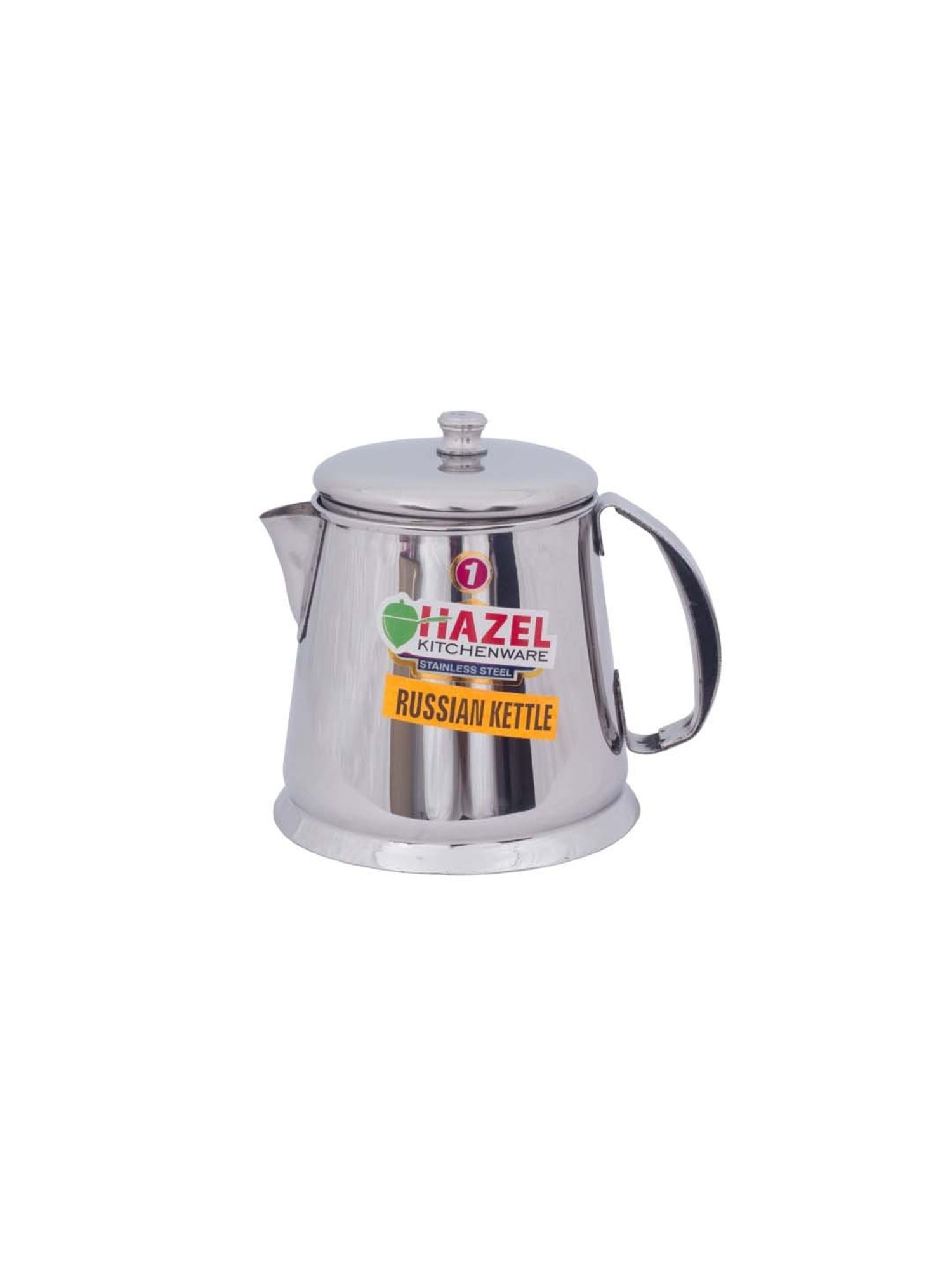 HAZEL Silver Stainless Steel Kettle Pitcher - Set of 1 ( 700 ML )