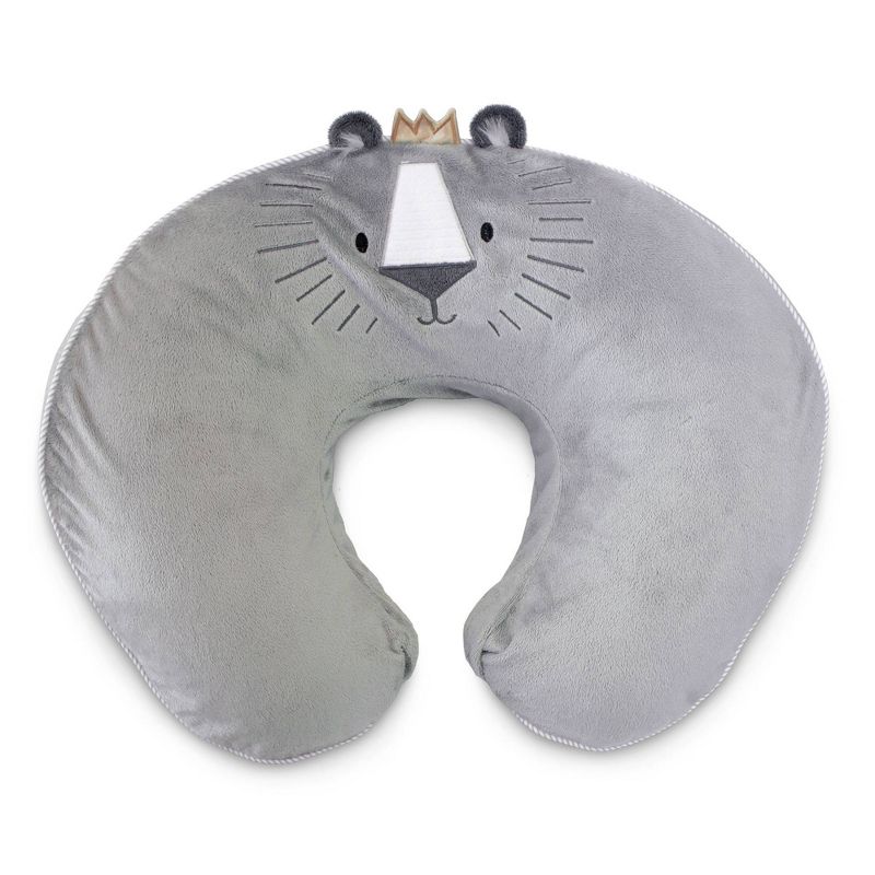 Boppy Original Nursing Pillow Cover - Gray Gold Giraffes
