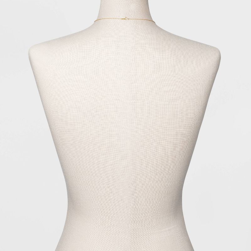 Sterling Silver Heart Extender Necklace - Silver  Gray