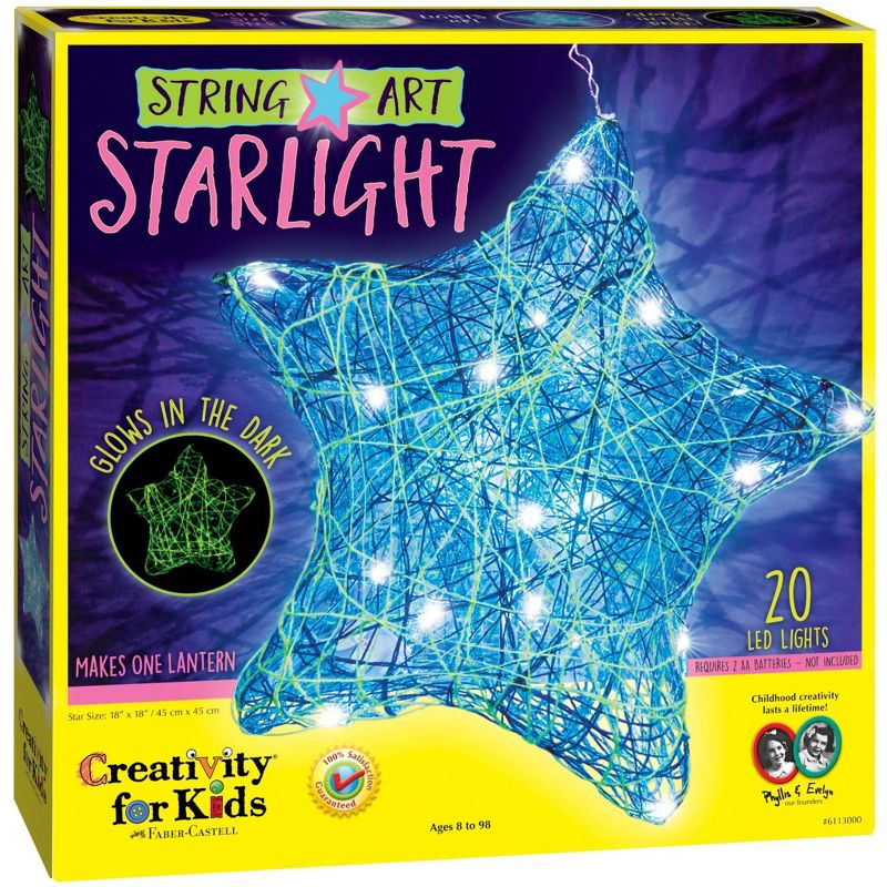 Creativity for Kids String Art Starlight Activity Kit