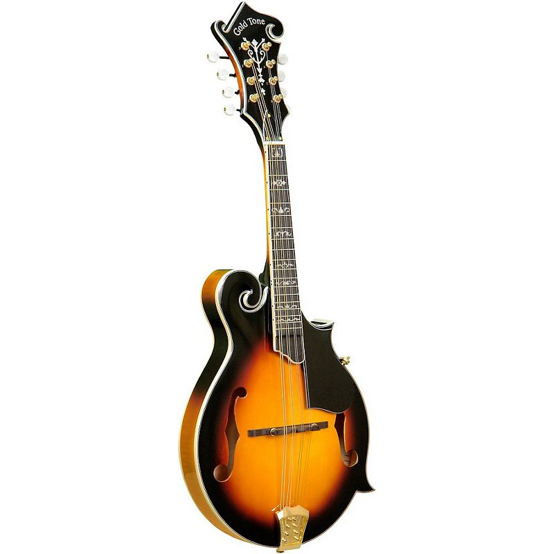 Gold Tone GM-70+ F-Style Mandolin Tobacco Sunburst