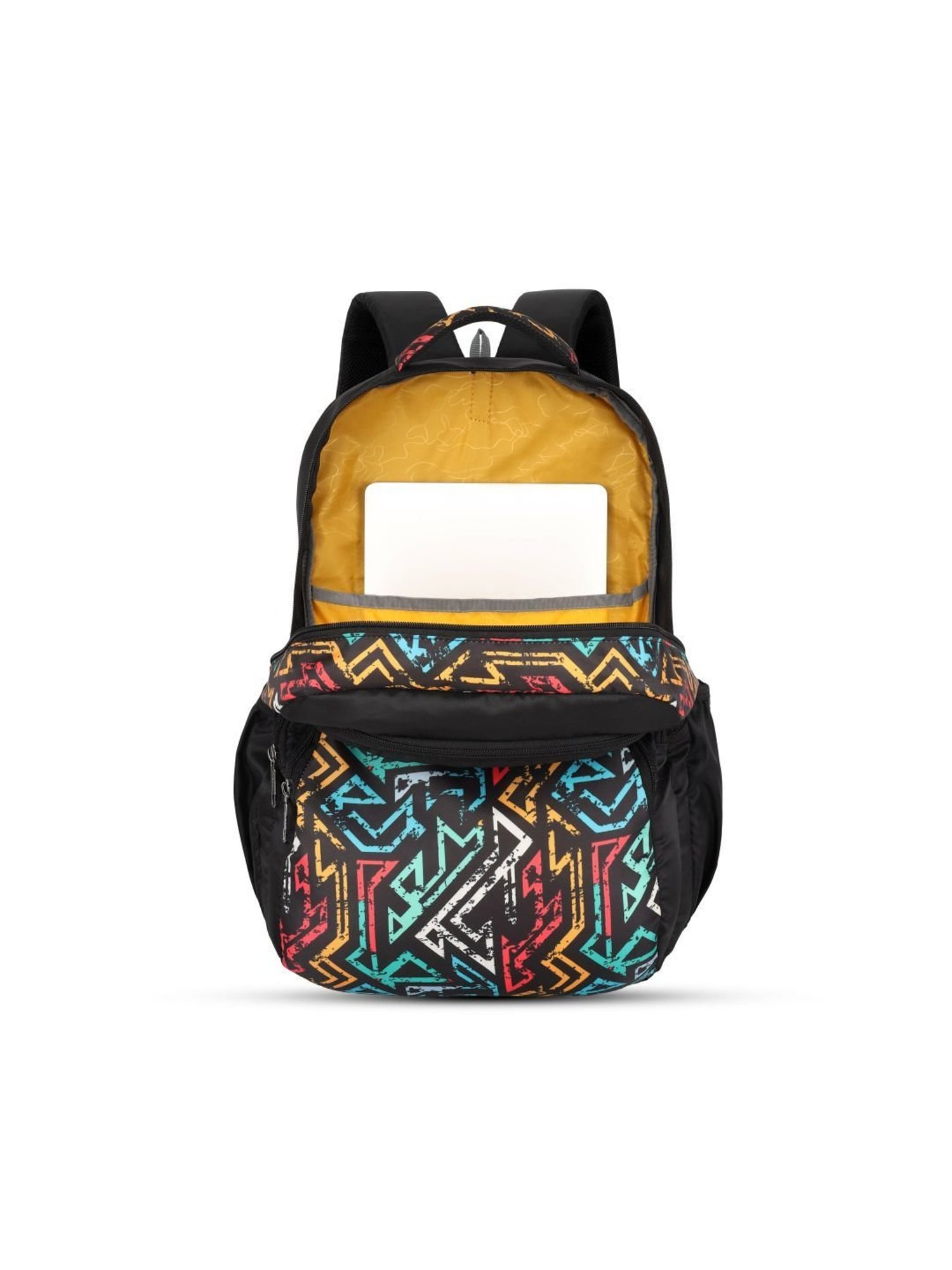 LAVIE SPORT Black Printed Laptop Backpack