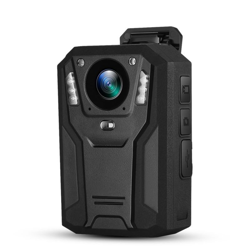BOBLOV 1296P Body Mounted Camera 9H Recording Wearable Video Recorder for Police Security Guard (P100)