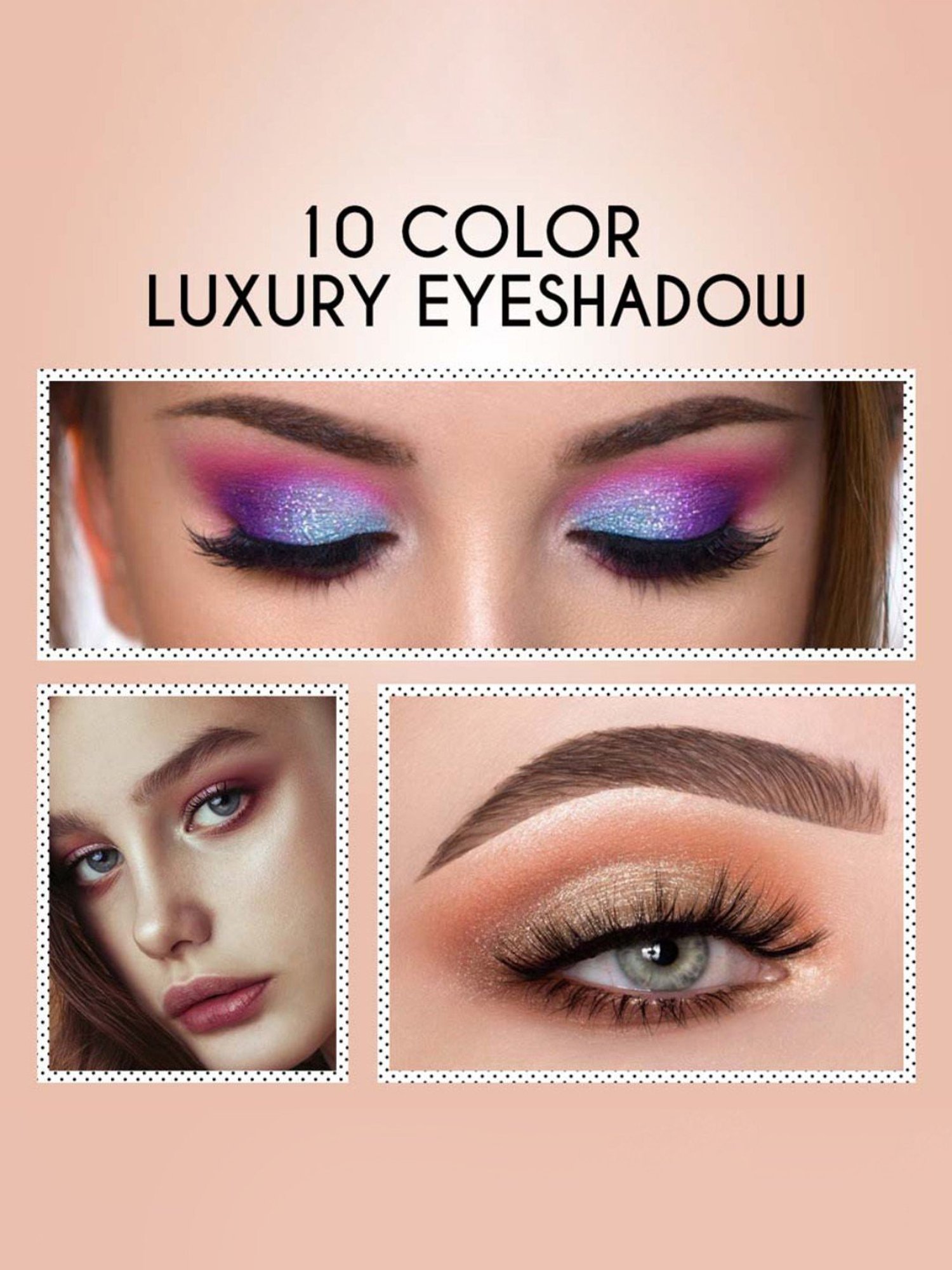 Matt Look Makeup Series Luxury Wet Eyeshadow Palette 03 - 8 gm