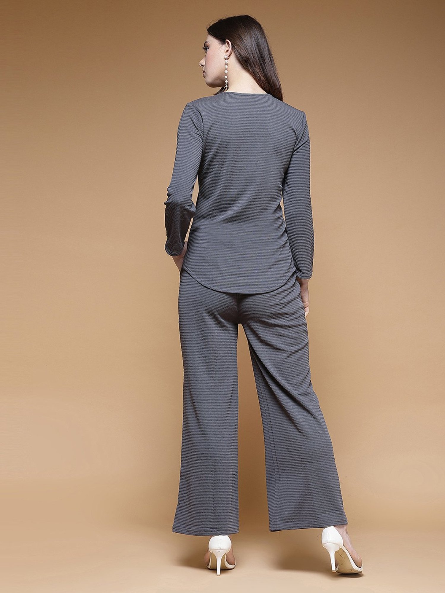 Belle Fille Blue Floral Print Playsuit