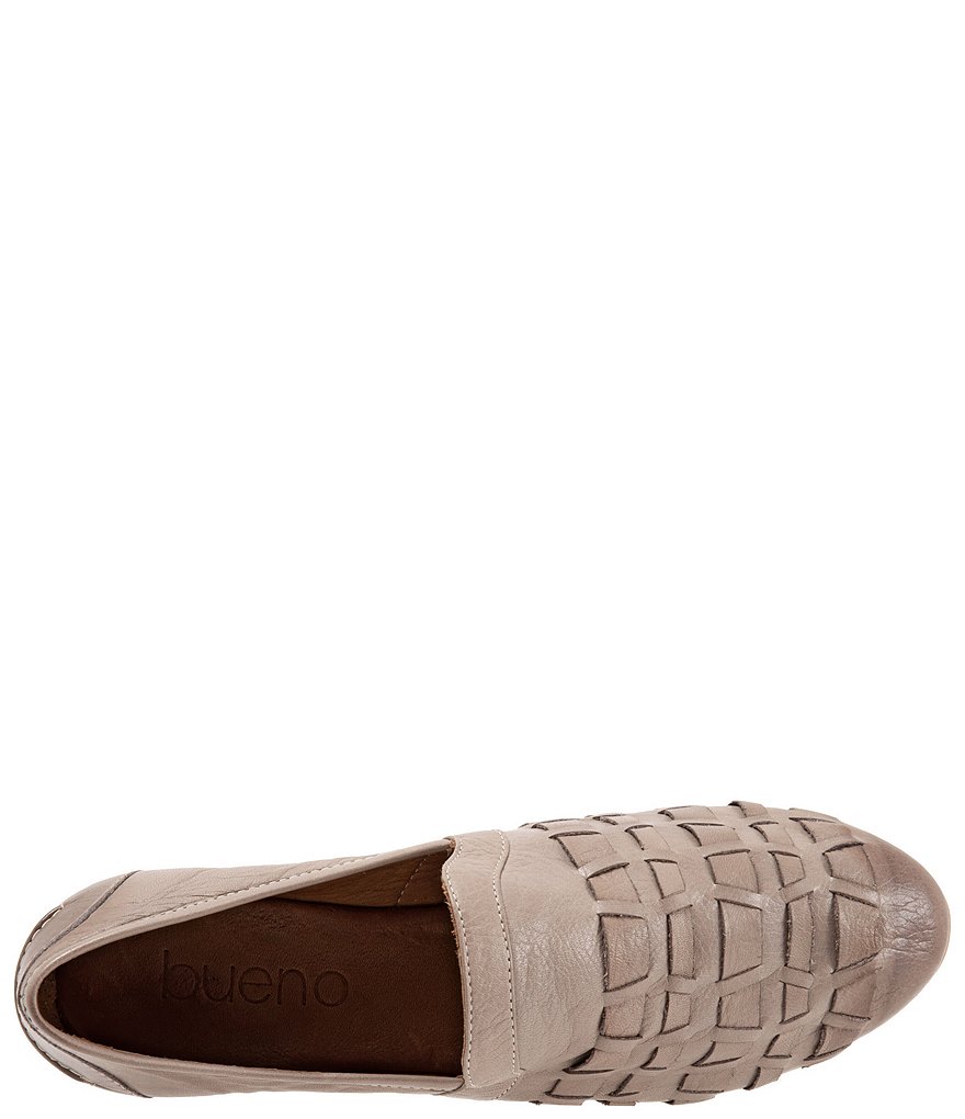 Bueno Kristy Woven Leather Slip-On Flats