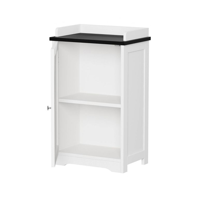 Bathroom Storage Cabinet with Adjustable Shelf White - Hastings Home