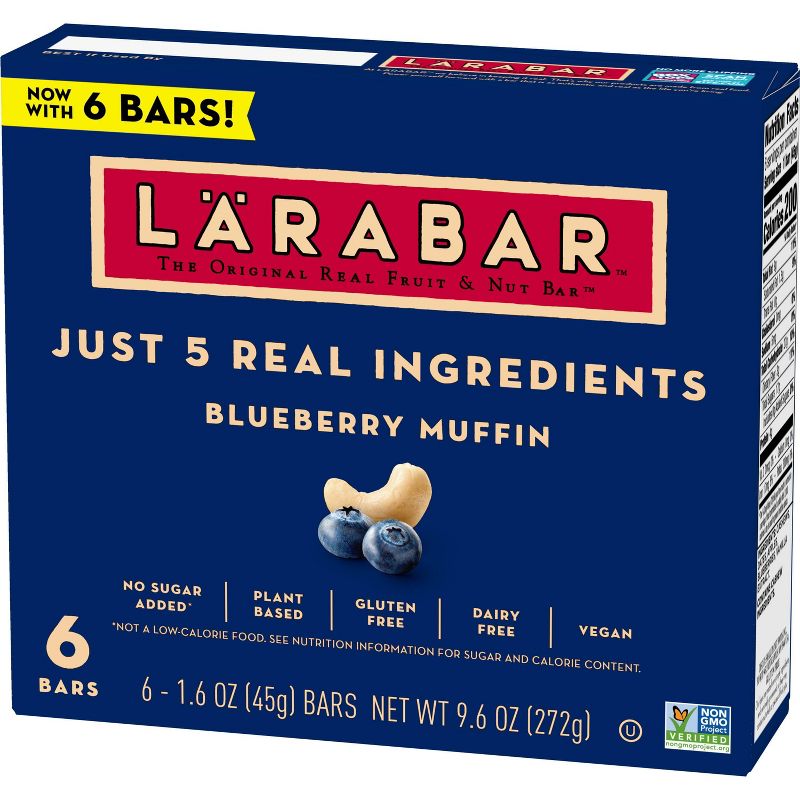 Larabar Blueberry Muffin - 9.6oz/6ct