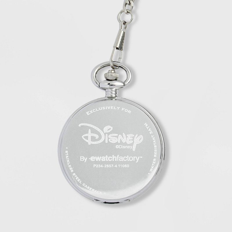 Men's Disney Mickey Mouse Pocket Chain Watch - Silver