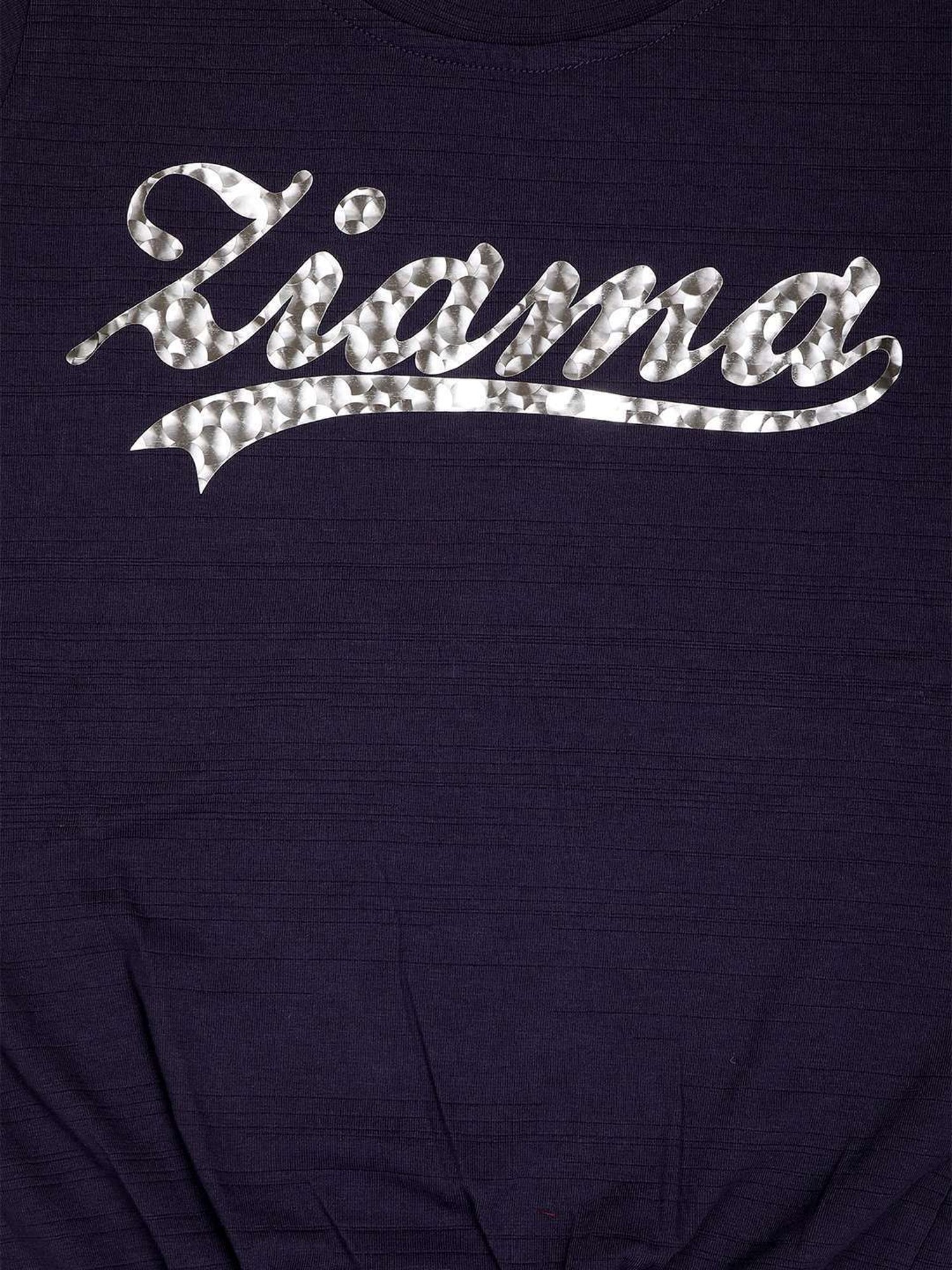 ZIAMA Kids Navy Printed Top