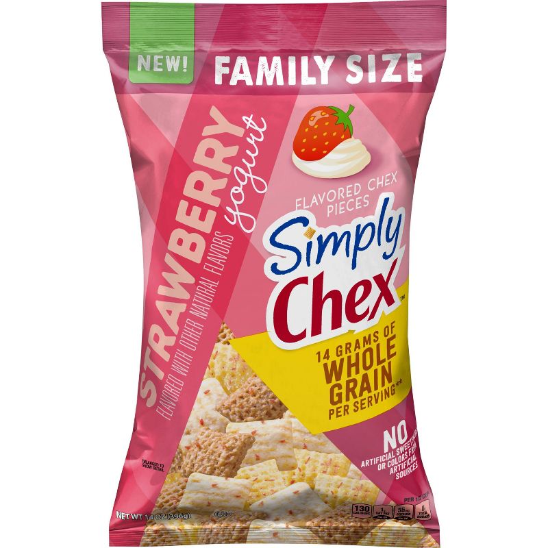 Simply Chex Mix Strawberry Yogurt - 14oz
