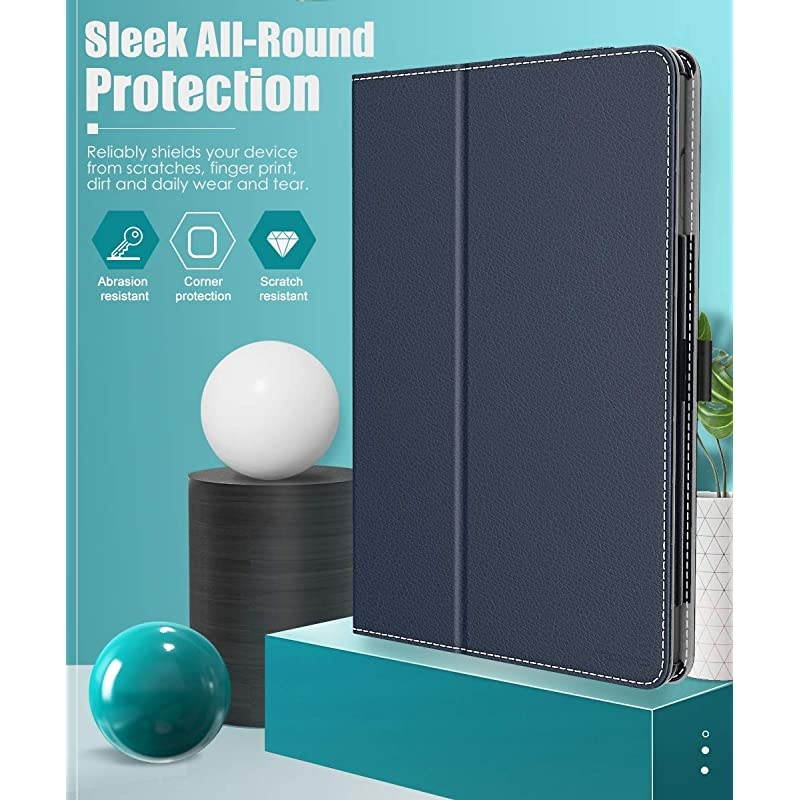 Case Compatible with AllNew Kindle Fire HD 8 Tablet and Fire HD 8 Plus Tablet 10th Generation 2020 ReleaseSlim Folding Stand Cover with Auto WakeSleep Indigo