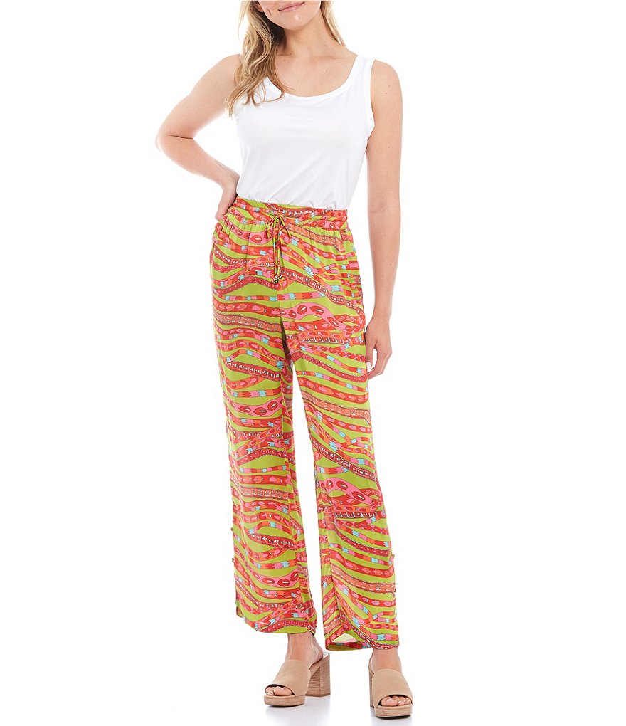 Every Pleated Flat Front Tapered Leg Chino Pants