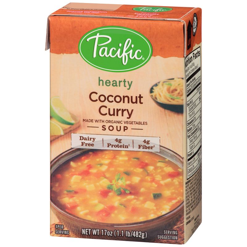 Pacific Foods Made With Organic Coconut Curry Soup - 17oz