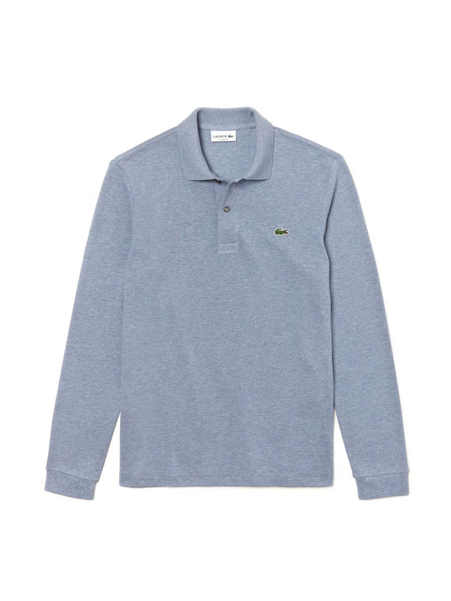 Lacoste Blue Boxy Fit Marl Petit Pique Polo T-Shirt