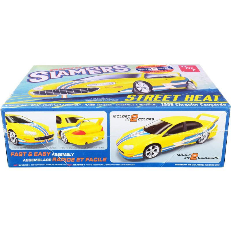 Skill 1 Snap Model Kit 1998 Chrysler Concorde Street Heat "Slammers" 1/25 Scale Model by AMT