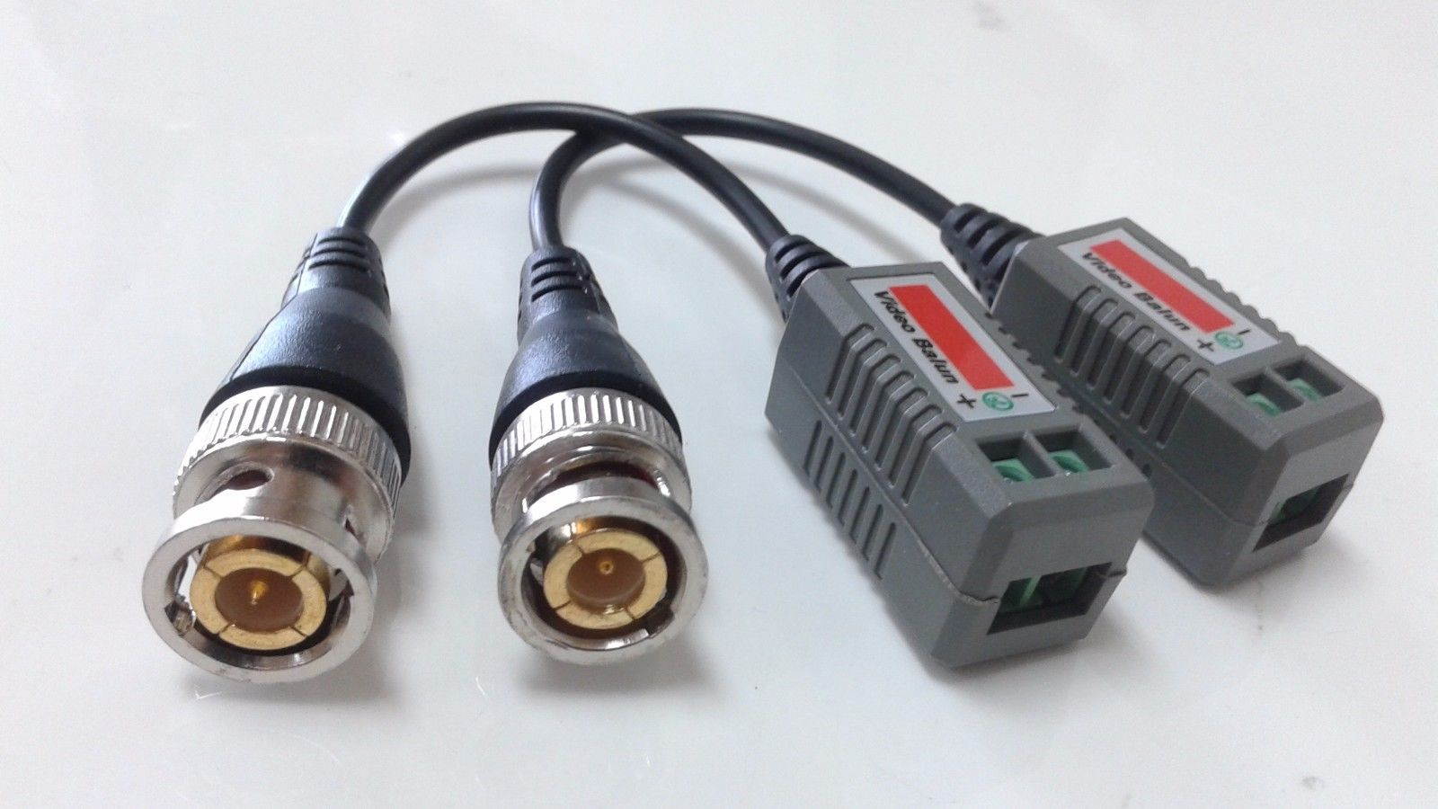 50pcs - 25 Pair CCTV Coax BNC Video Balun Transceiver Adapter over CAT5e