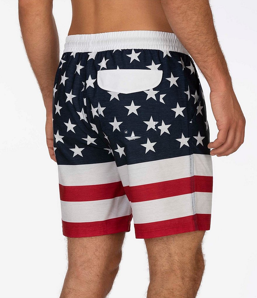 Polo Ralph Lauren Traveler Solid Blue 5 3/4#double; Inseam Swim Trunks