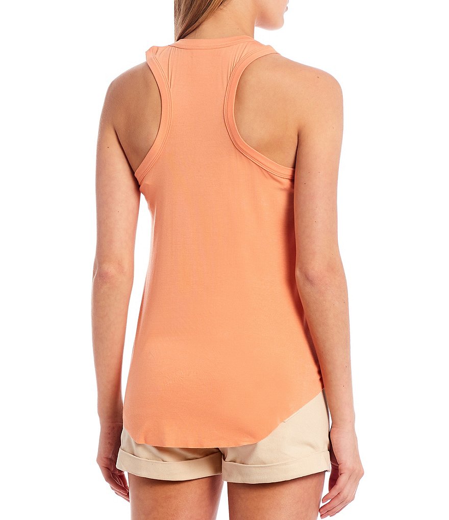 Every Scoop Neck Ribbed Tank
