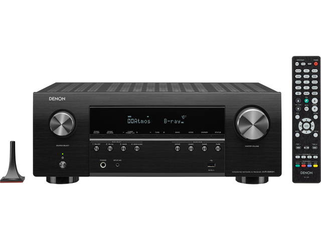 Denon AVR-S540BT 5.2 Channel 4K Ultra HD AV Receiver with Bluetooth