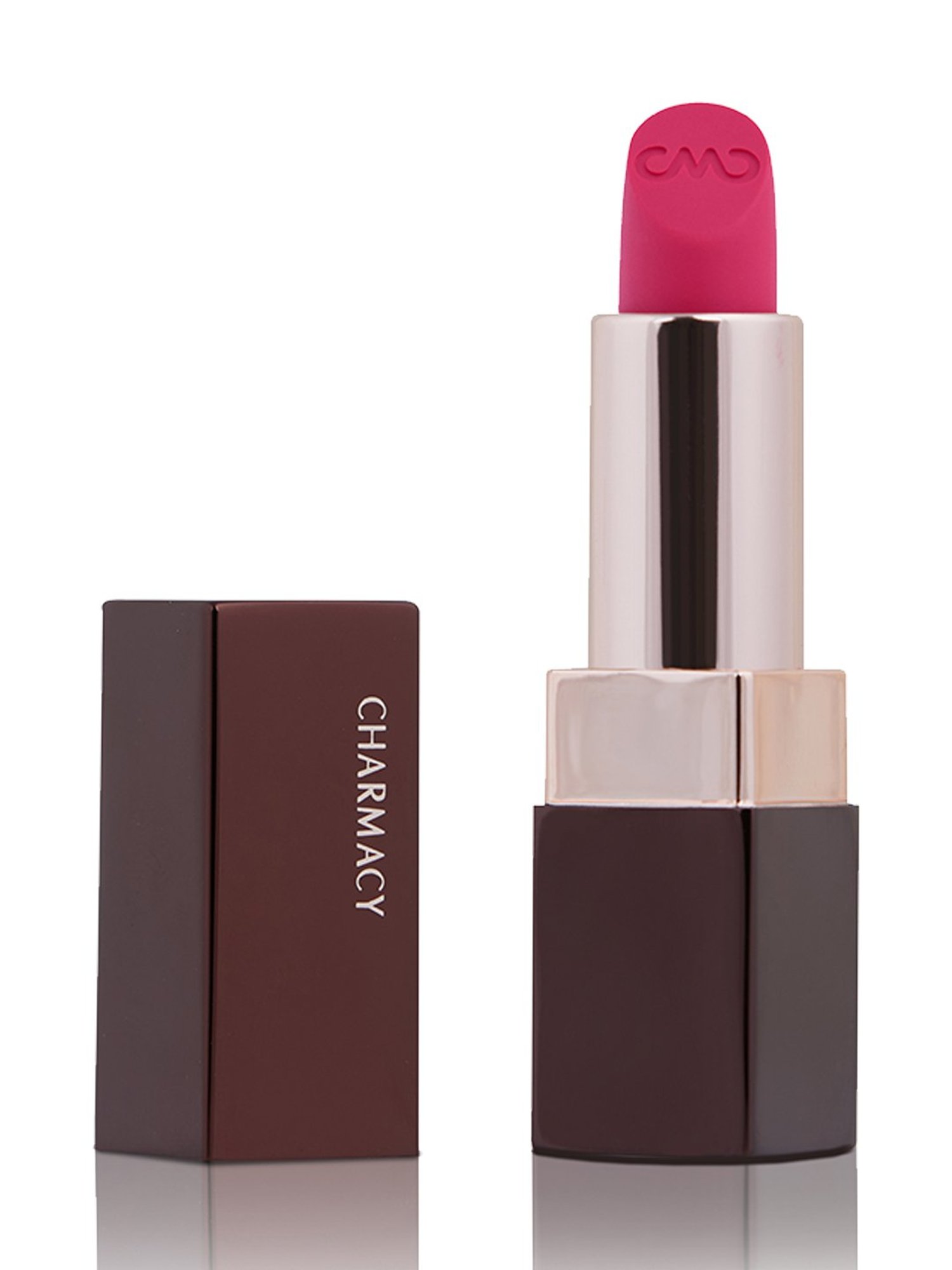 CHARMACY Milano Soft Satin Matte Lipstick Fiery Rose 53 - 3.8 gm