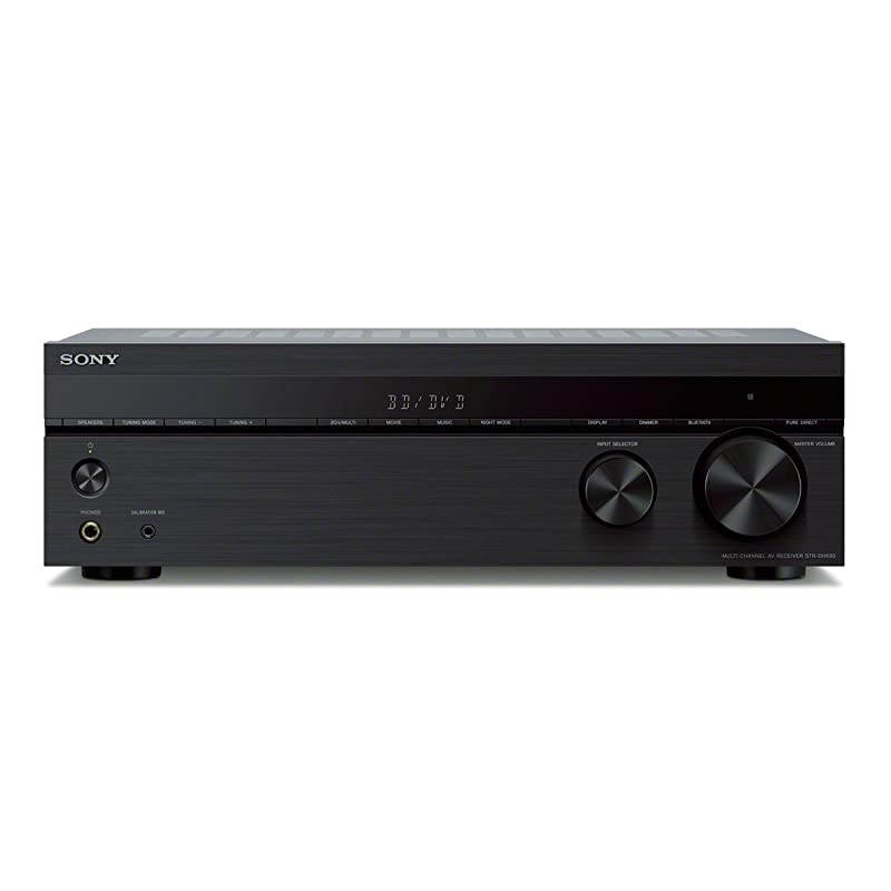 STRDH590 5.2-ch Surround Sound Home Theater Receiver: 4K HDR AV Receiver with Bluetooth,Black