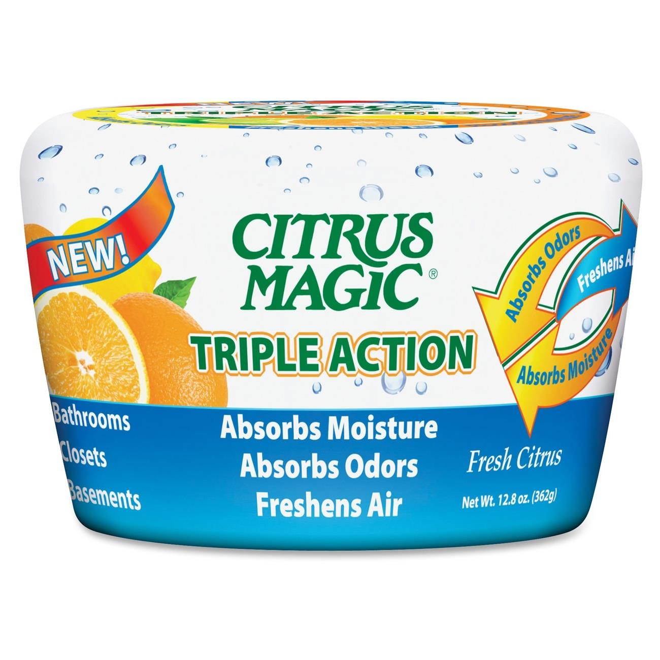 Citrus Magic Odor Moisture Freshner 12.8oz. Fresh Citrus 618372454