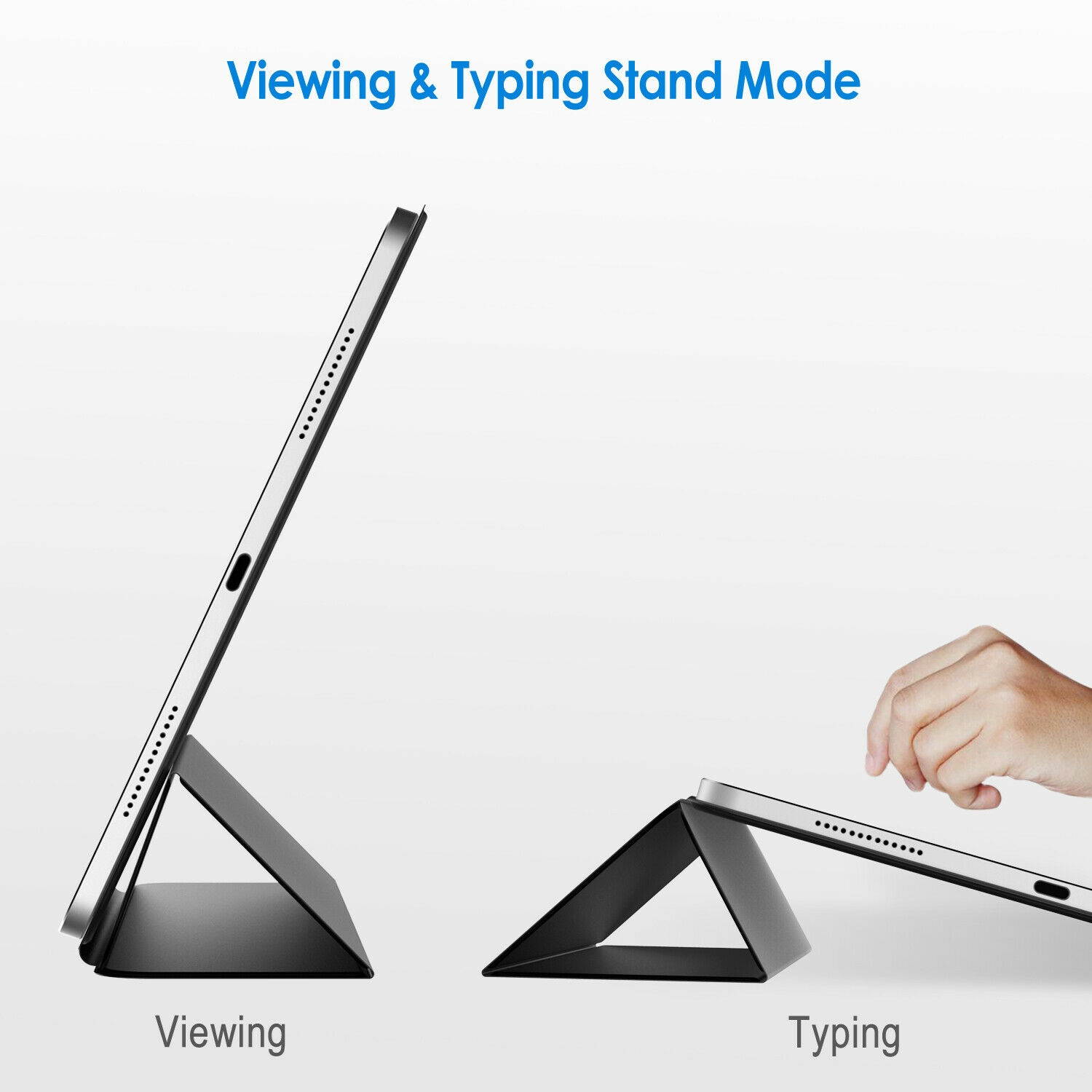 JETech Magnetic Case for iPad Pro 11" 2018 Smart Cover with Auto Wake/Sleep