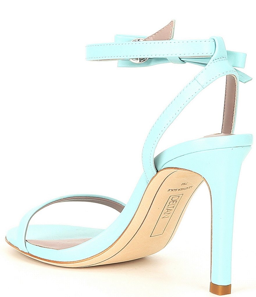 Deltan Miranda Ankle Bow Detail Dress Sandals