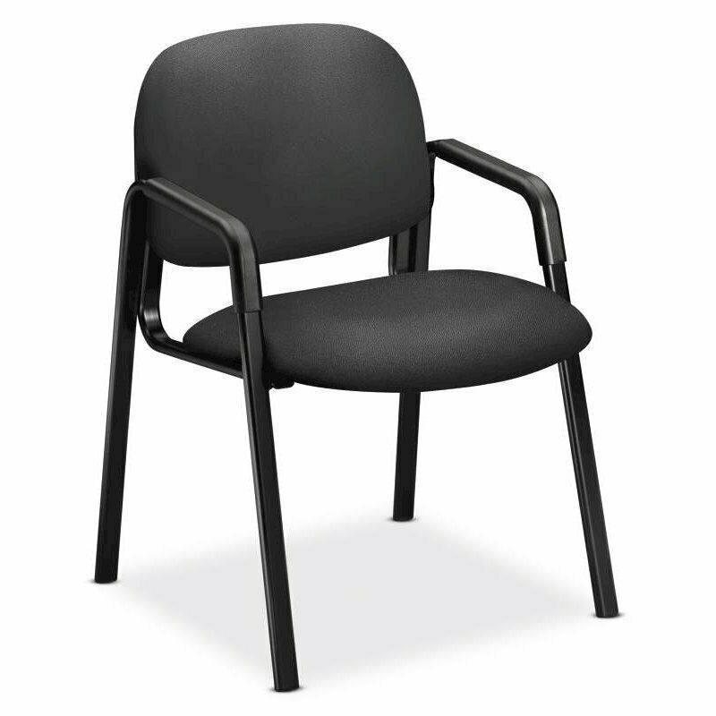 HON 4003CU19T Solutions Seating 4000 Series Leg Base Guest Chair, Iron Ore