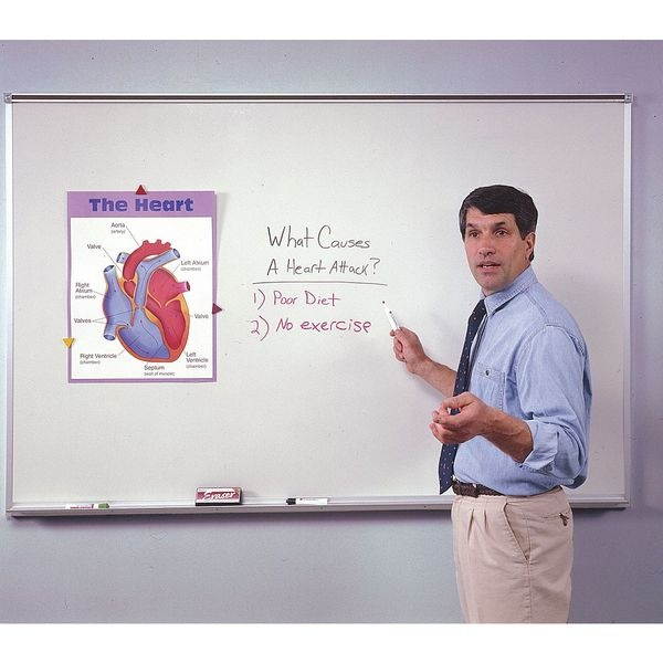 18.0" x 24.0" Wood Frame Non-Magnetic Whiteboard