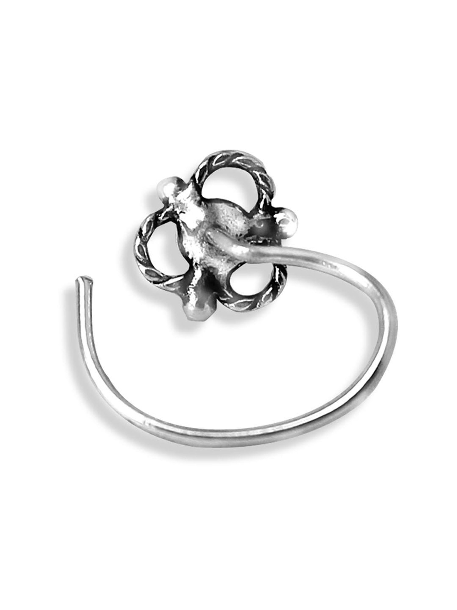 March by FableStreet 92.5 Sterling Silver Classic Nose Ring