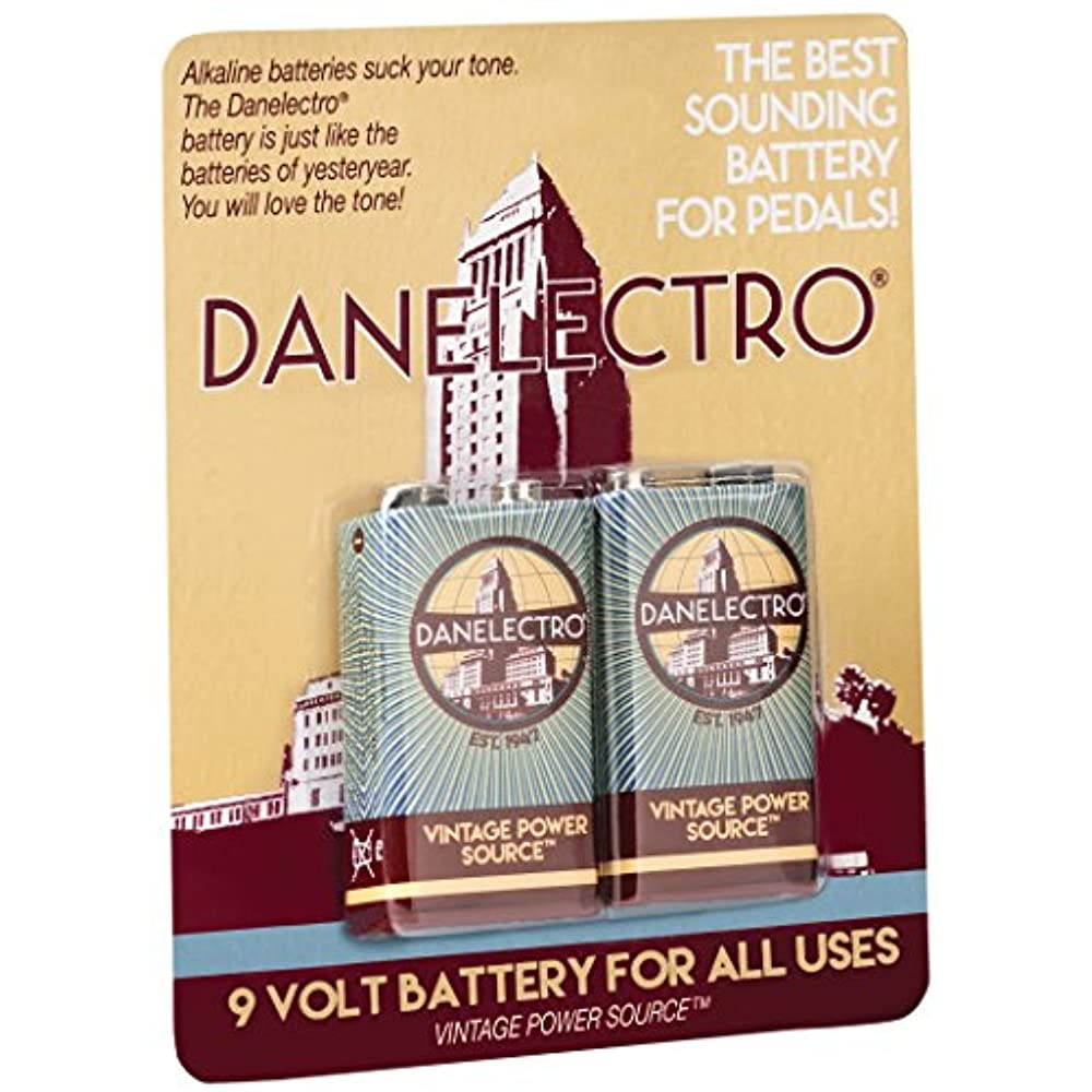 Danelectro 9V Battery - 2 Pack