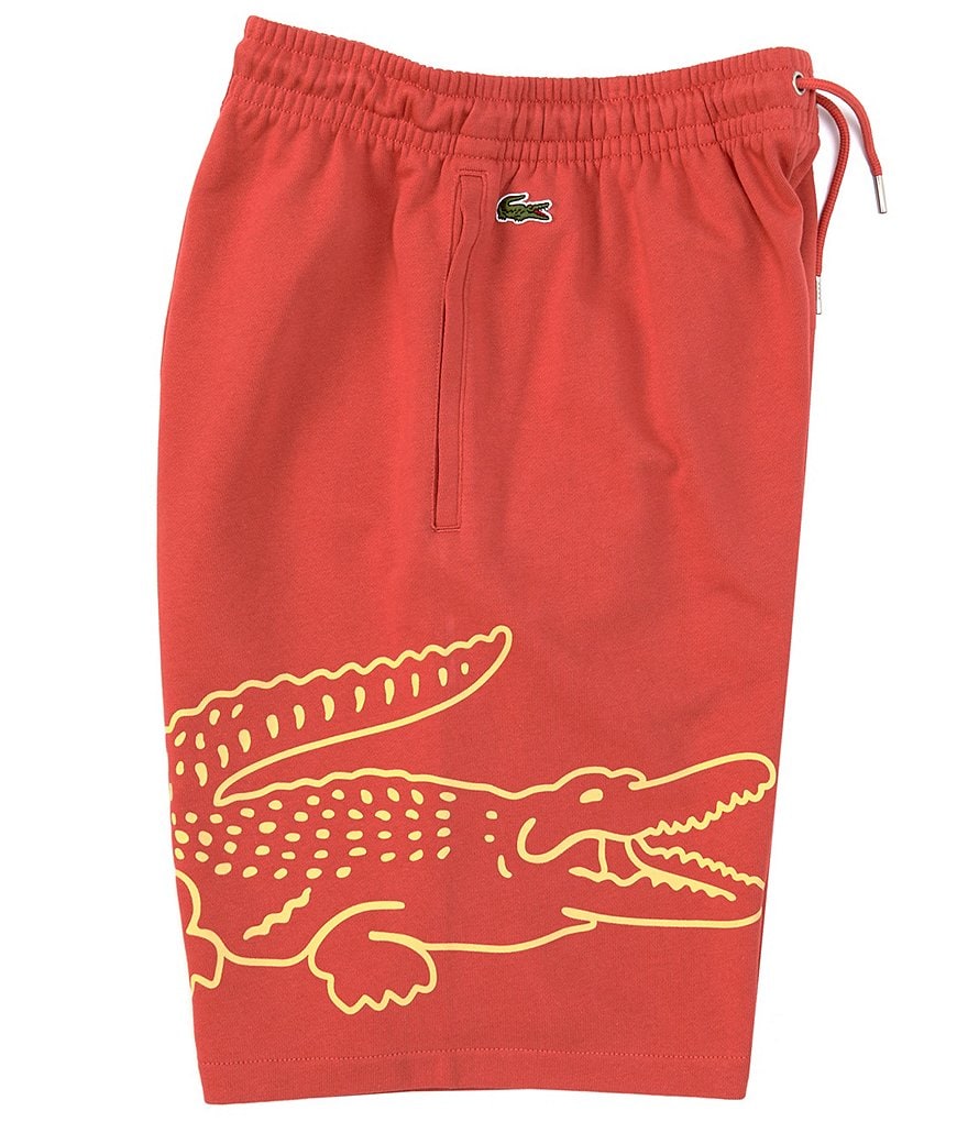Lacoste Croc Beach 8#double; Inseam Organic Materials Short