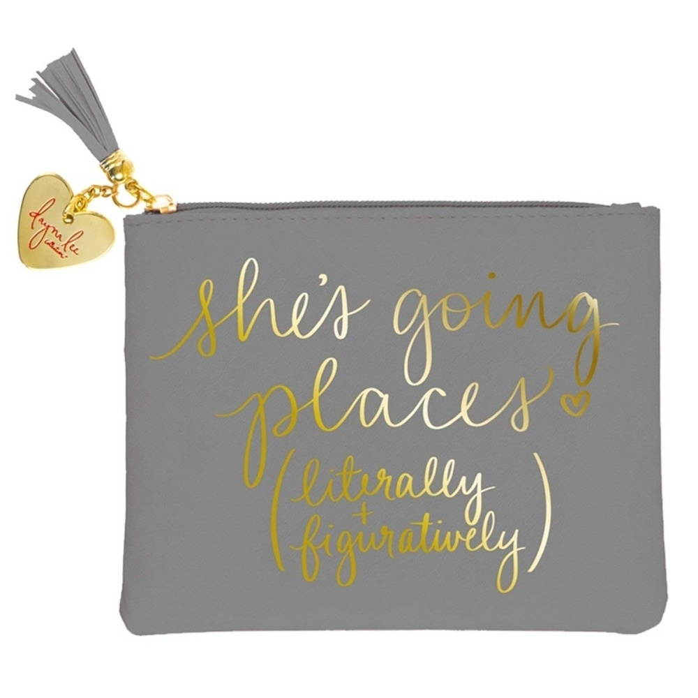 Eccolo Ltd.,  Going Places Clutch (Grey)